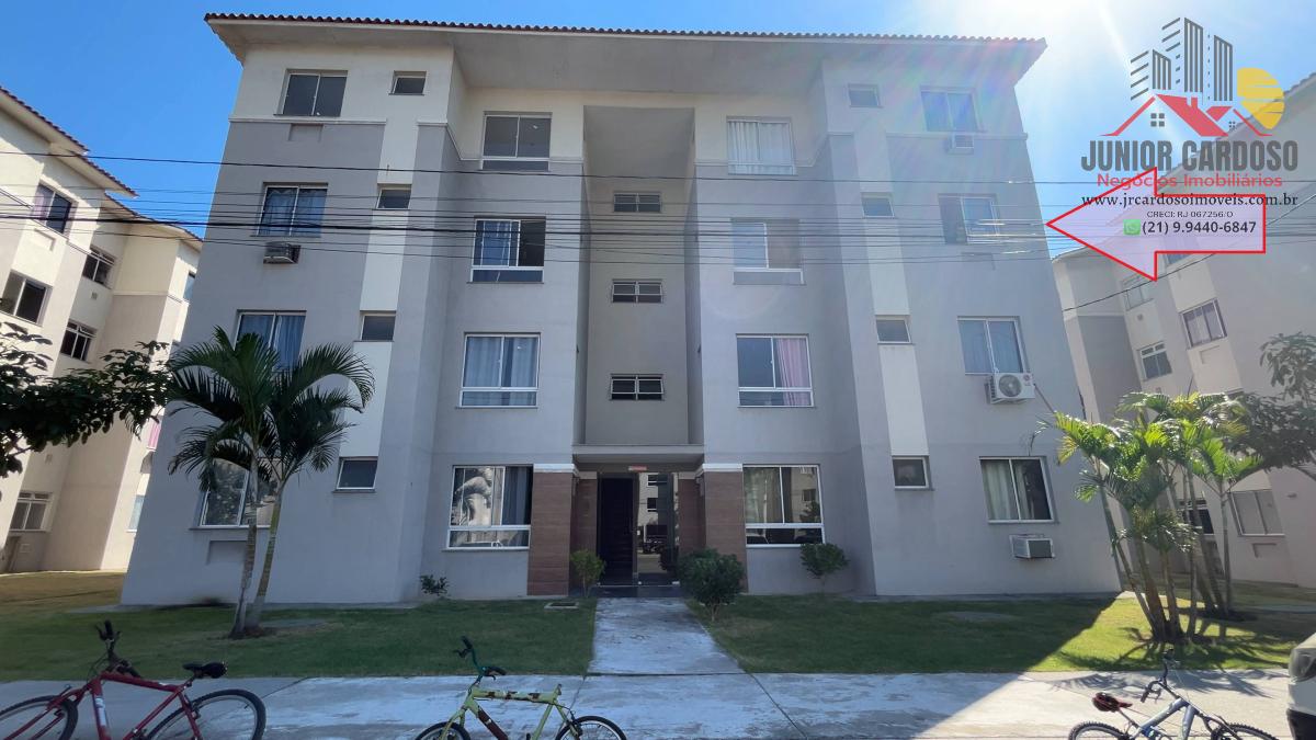 Apartamento à venda, no BRZ - Portal Jardim das Violetas, em Itaboraí, Novo Horizonte (Manilha), com 2 quartos, 48,80m² - Junior Cardoso Negócios Imobiliários