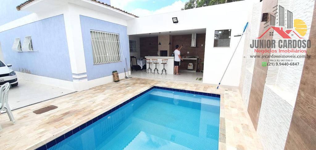 Casa de condomínio com 3 quartos, 139,10m², à venda em Itaboraí, Bela Vista - Junior Cardoso Negócios Imobiliários